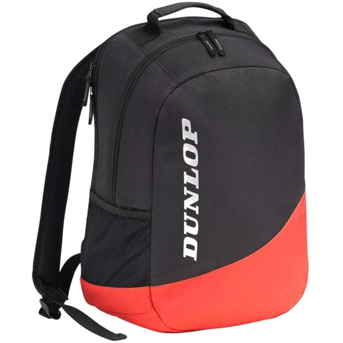 Dunlop CX Club Tennisrugzak - 30 Liter, 2 Racketvakken, Zijmesh, Comfortabele Schouderbanden - Zwart