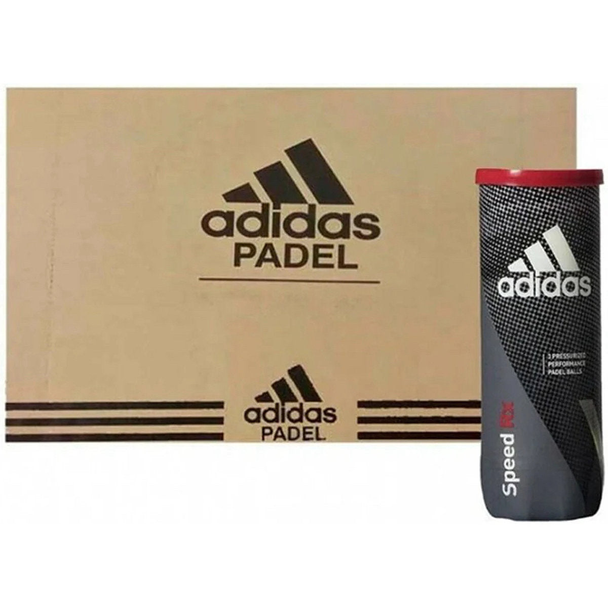 Adidas Speed RX Padel Balls - Case (72 Balls)