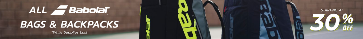 Babolat Tennis Bags & Backpacks banner