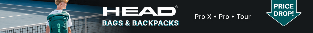 Head Pro Tennis Bags & Backpacks banner