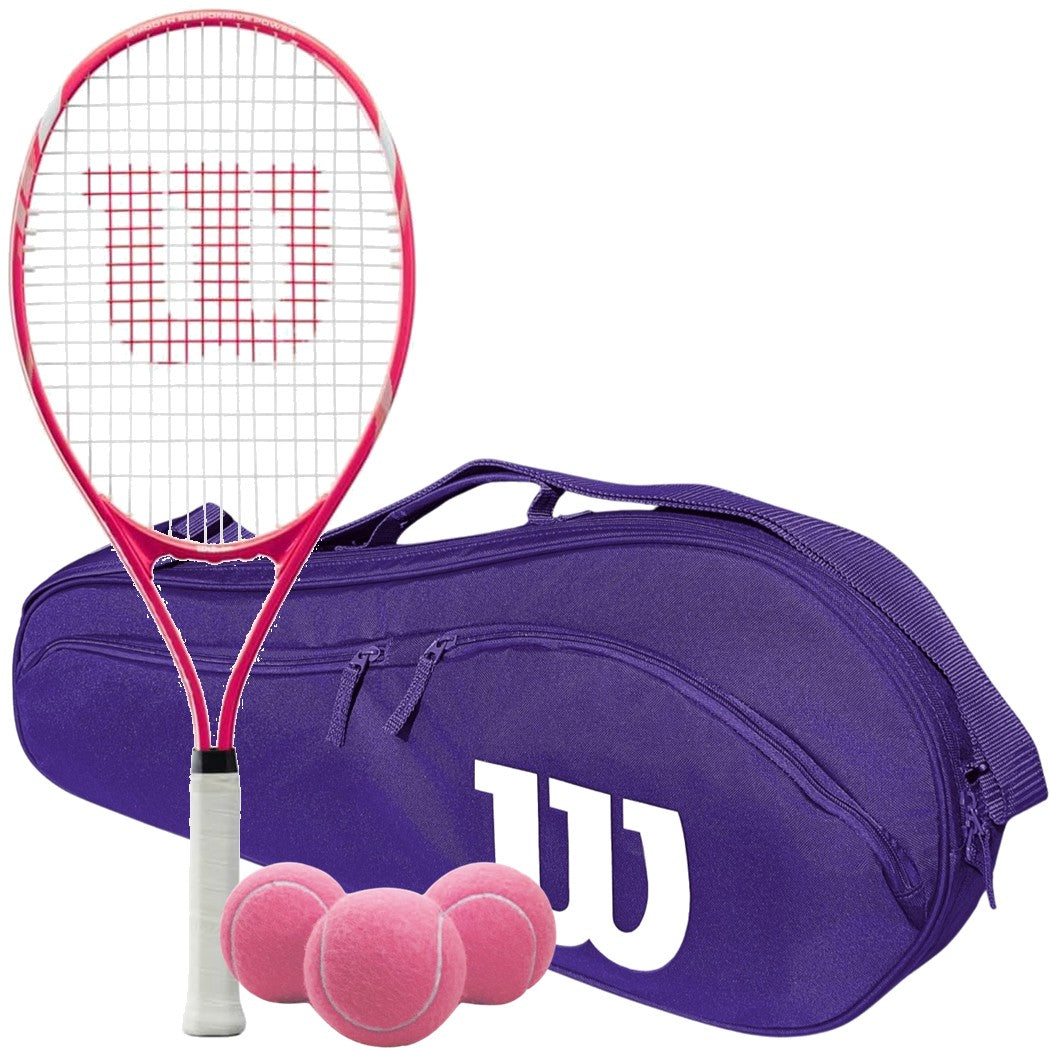 Wilson Tempest Pro Lite Tennis Racquet + an Advantage 2.5 Bag and 3 Pi