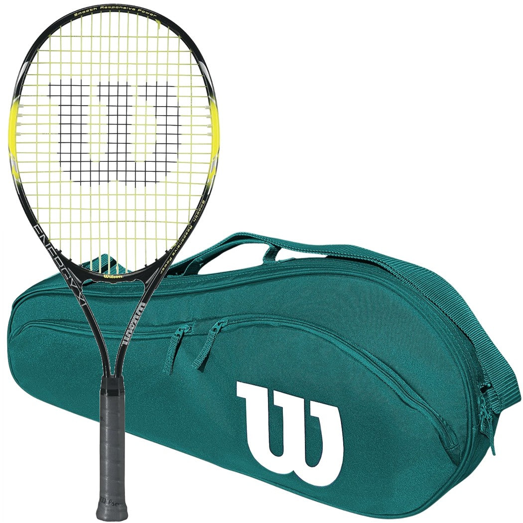 Wilson Energy XL Tennis Racquet Bundled with an Advantage 2.5 Tennis B