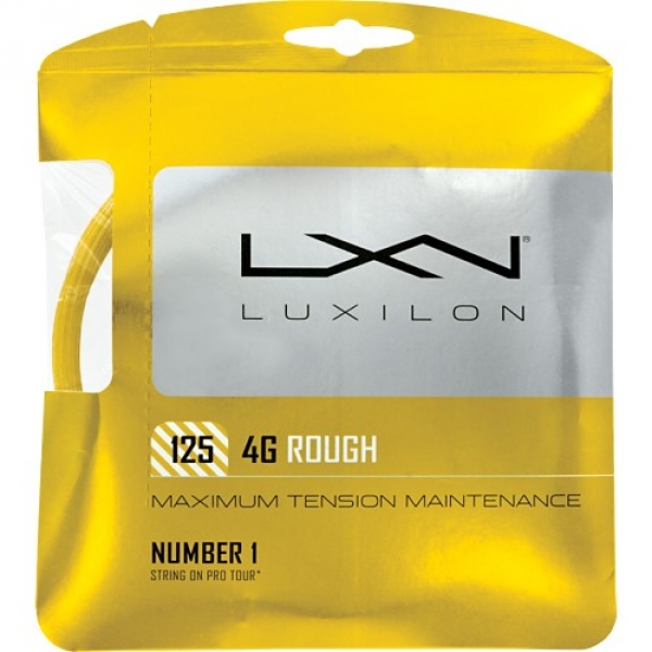 Luxilon 4G 125 Rough 16L Tennis String (Set) - Do It Tennis