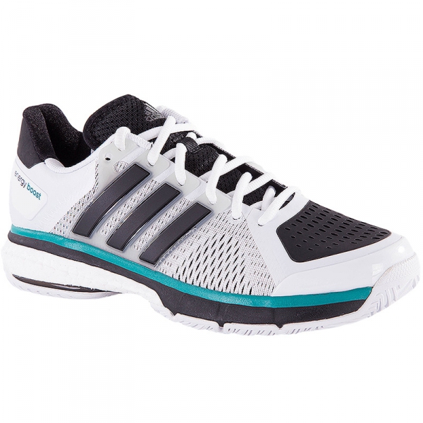 Adidas Mens Total Energy Boost Tennis Shoes White Black From Do It Tennis 2343