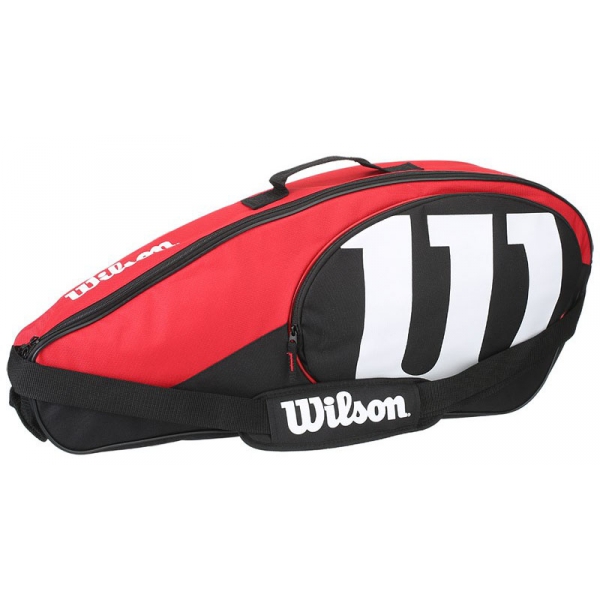 wilson leather tennis bag