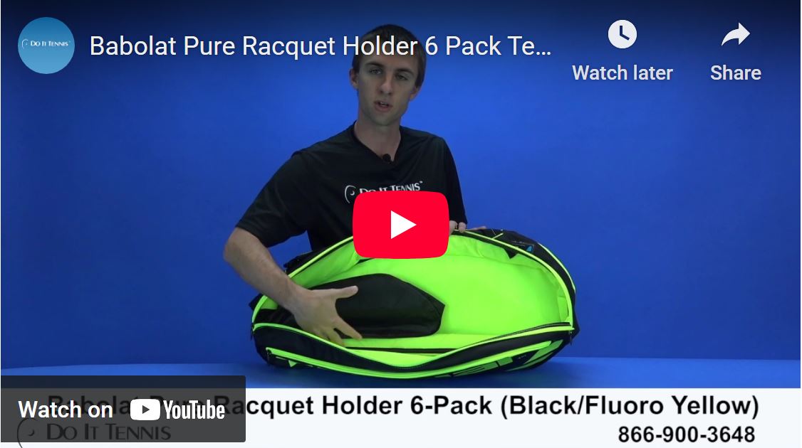 Babolat Pure Racquet Holder 6-Pack Video Review