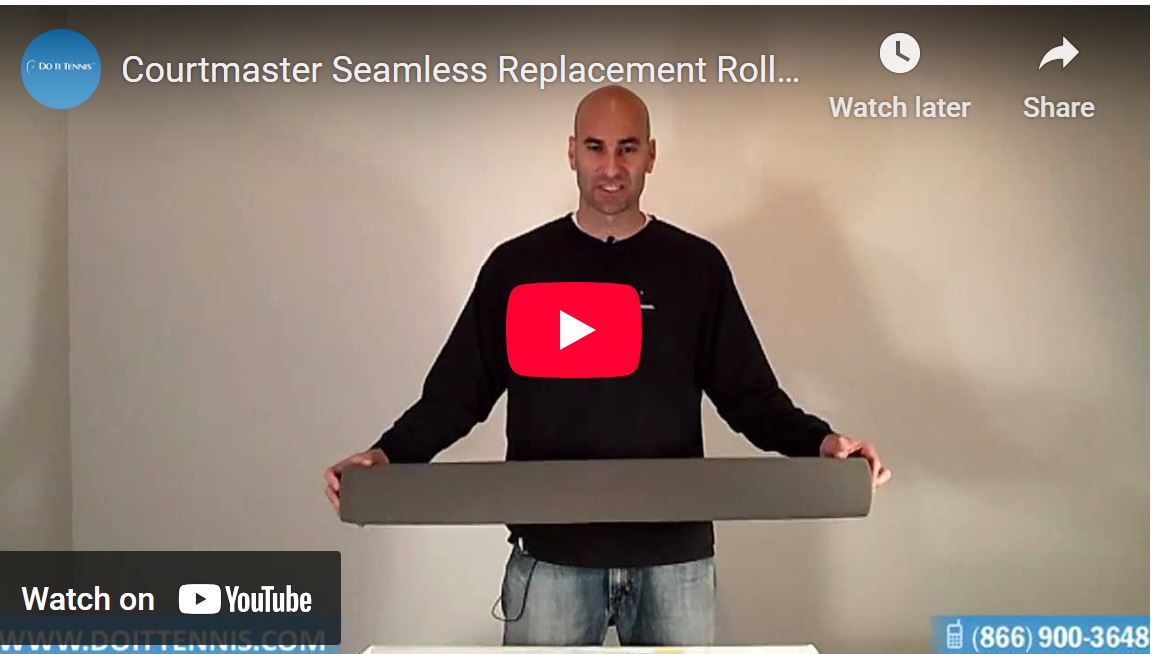 Courtmaster Seamless Replacement Roller for Hard Court Squeegees