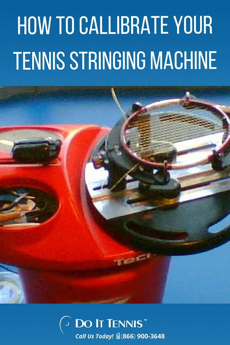 Wave String Machine Stringing machine calibration