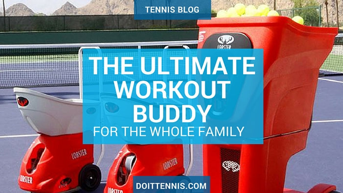 A Tennis Ball Machine Can Be One of the Best Hitting Partners