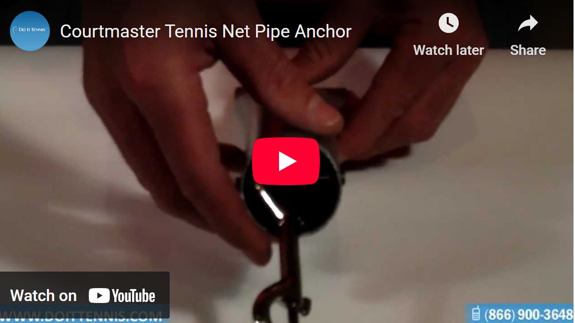 Courtmaster Tennis Net Pipe Anchor