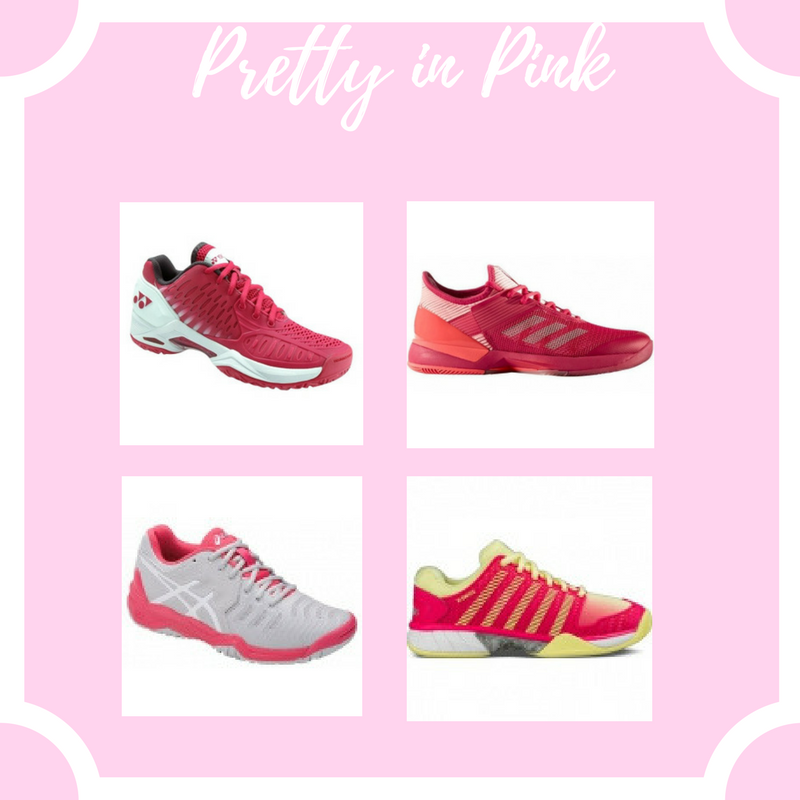 Pretty In Pink: Tennis Shoes