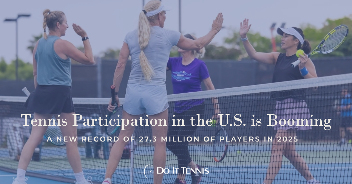 Tennis Participation Booms in the U.S.