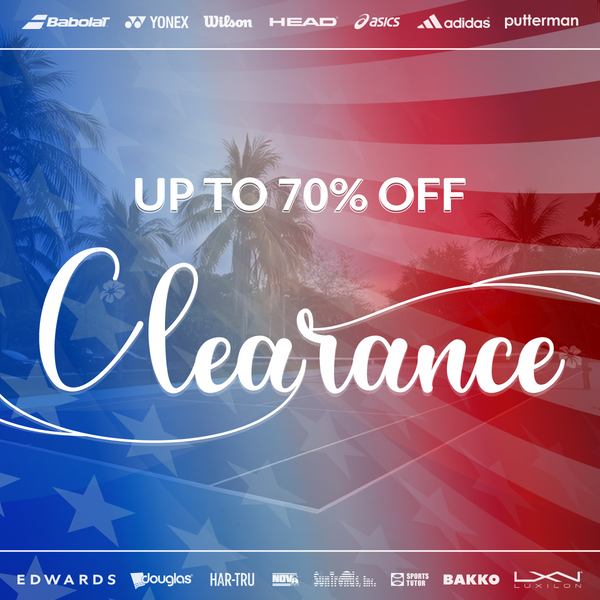 Gear Up For Next Season With Up To 70% Off Tennis Gear