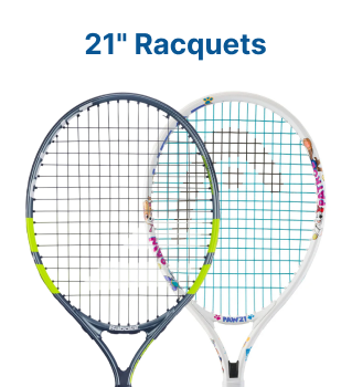 21 Inch Junior Tennis Racquets for Kids 4, 5 or 6 Years Old