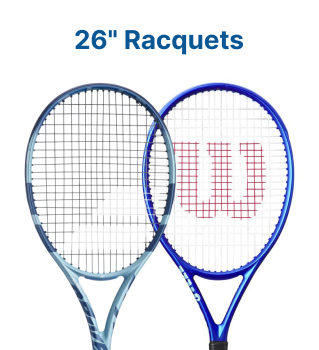 26 Inch Junior Tennis Racquets for Kids 11 to 12 Years Old