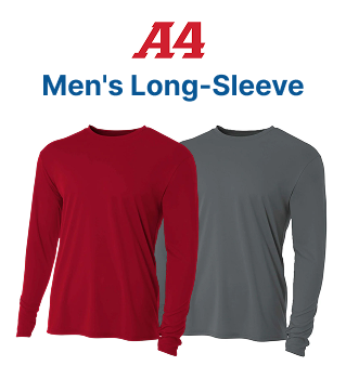 A4 Men's Long-Sleeve Shirts