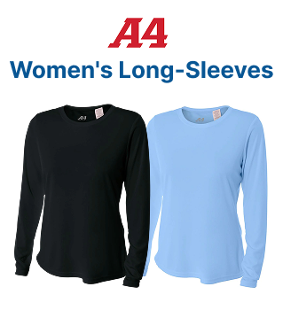 A4 Women's Long-Sleeve Shirts