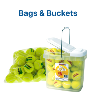 Bags & Buckets of Tennis Balls