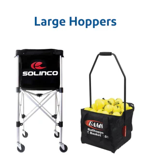Ball Hoppers that Hold More Than 100 Tennis Balls