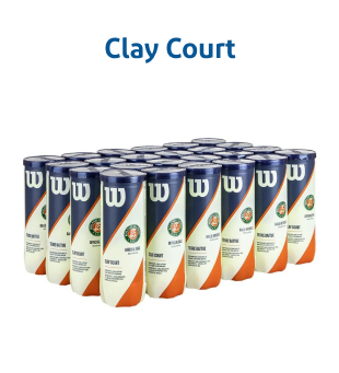 Clay Court Tennis Balls