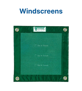 Courtmaster Tennis Windscreens