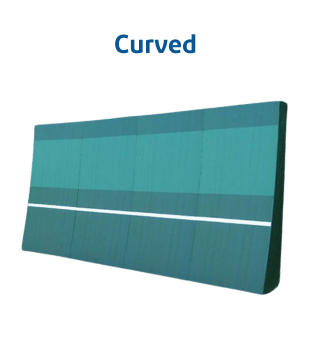 Curved Tennis Backboards - Tennis Training Wall