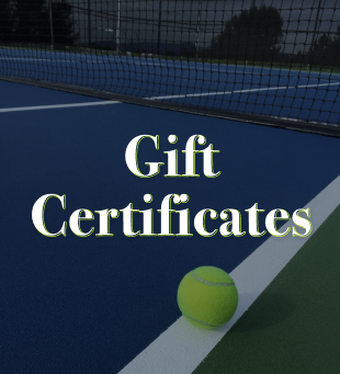 Do It Tennis Gift Certificates