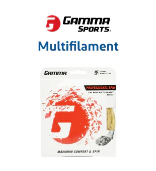 Gamma Multifilament Tennis String Sets