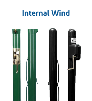 Internal Wind Posts for Tennis & Pickleball
