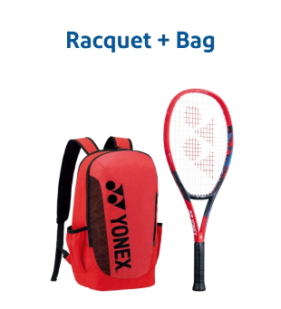 Junior Tennis Bundles: Racquet + Bag