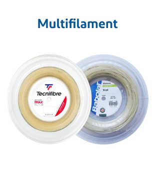 Multifilament Tennis String Reels