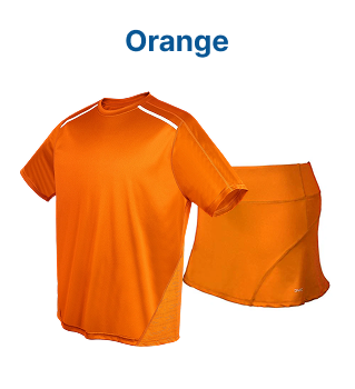 Team Tennis Apparel - Shop by Color - Orange