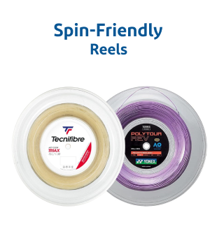 Spin Friendly Tennis String Reels