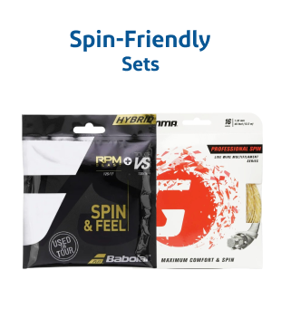 Spin Friendly Tennis String Sets