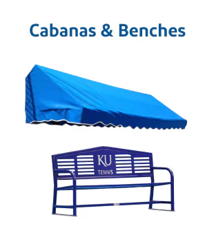 Shop the Best Selection of Court Benches & Cabanas