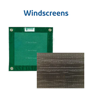 Tennis Windscreens