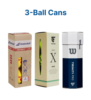 Tennis Balls - 3-Ball Cans