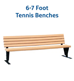 Court Benches: 6-7 Feet