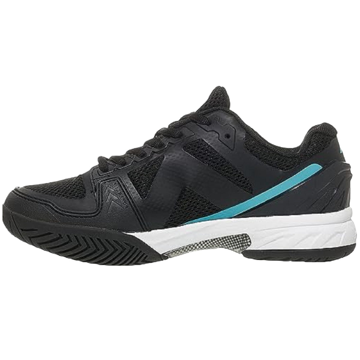 Tyrol Women's Striker-V Pro Pickleball Shoes (Black/Teal)