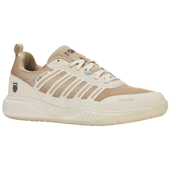 04405-648 K-Swiss Men’s Ultra Court Pickleball Shoes (Jet Stream/Irish Cream)