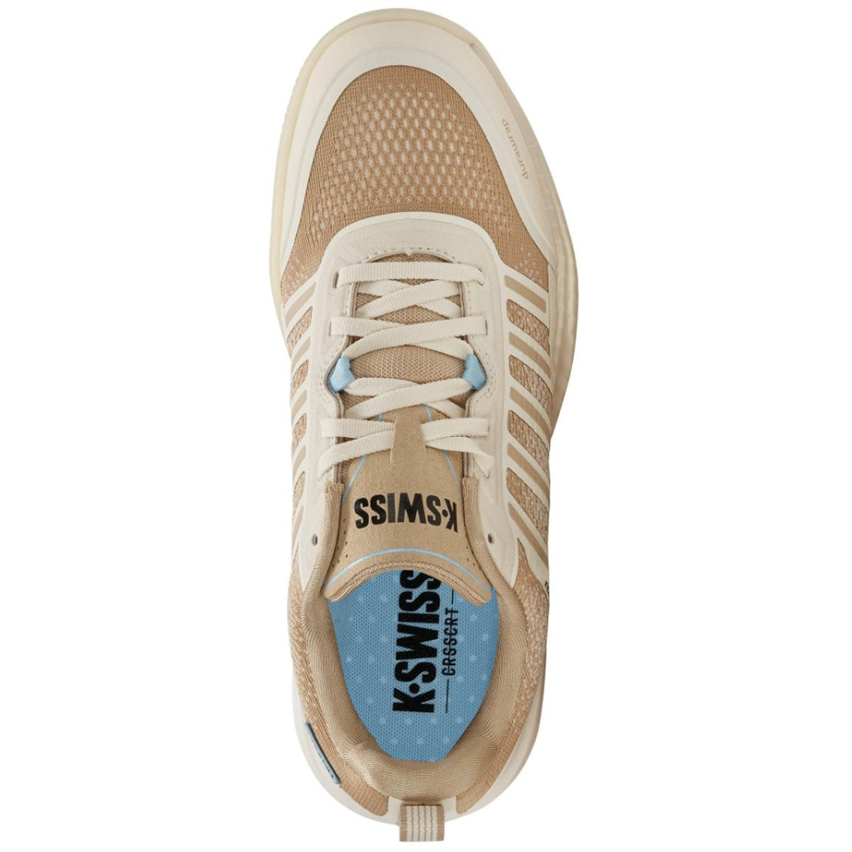 K-Swiss Men's Ultra Court Pickleball Shoes (Jet Stream/Irish Cream)