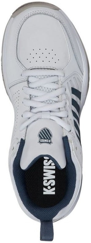 04428-179 K-Swiss Men's Court Express 2 Tennis Shoes (White/Stargazer/Vapor Blue)