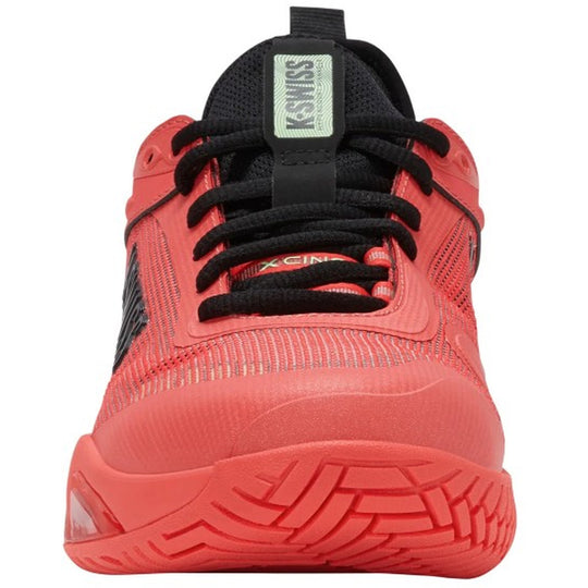 04432-656 K-Swiss Men’s HyperCourt Pinnacle Tennis Shoes (Neon Lava/Black/Chili Pepper)