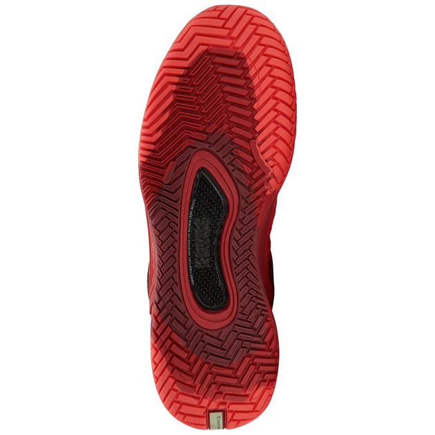 04432-656 K-Swiss Men’s HyperCourt Pinnacle Tennis Shoes (Neon Lava/Black/Chili Pepper)