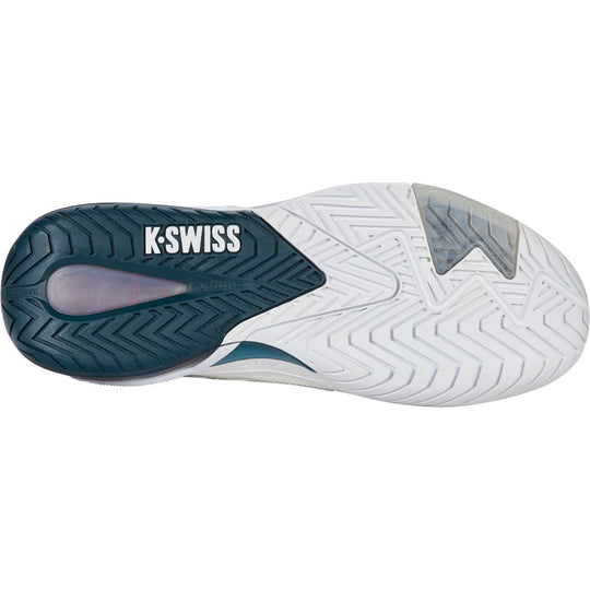 04437-129 K-Swiss Ultrashot 4 Men’s Tennis Shoes (White Stargazer Neon Blaze)