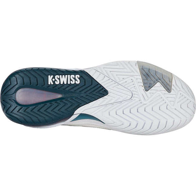 04437-129 K-Swiss Ultrashot 4 Men’s Tennis Shoes (White Stargazer Neon Blaze)