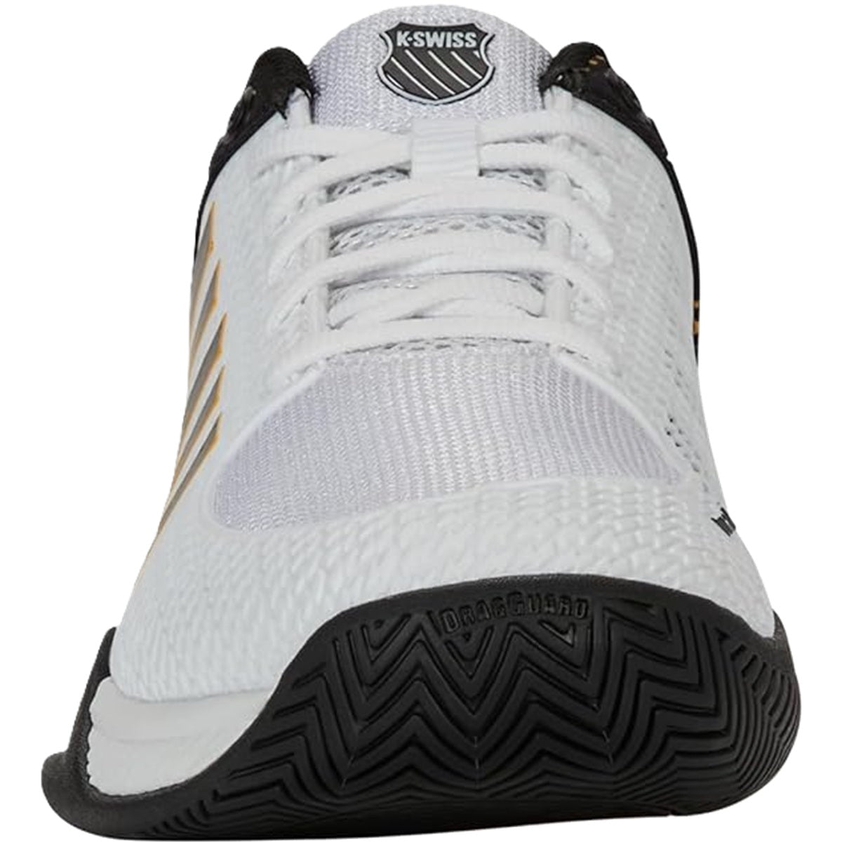 06563-138 K-Swiss Men's Express Light 2E Pickleball Shoes (White/Daffodil)