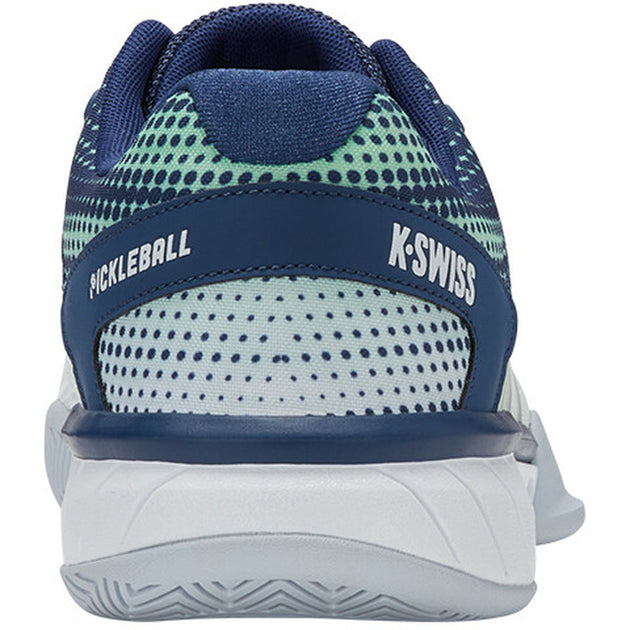 06563-410 K-Swiss Men's Express Light Pickleball Shoes (Bit of Blue/Oceana/Patina Green)