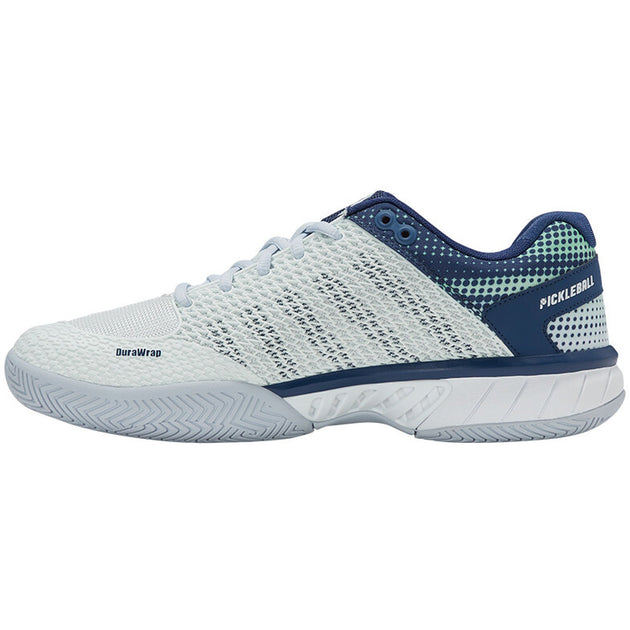 06563-410 K-Swiss Men's Express Light Pickleball Shoes (Bit of Blue/Oceana/Patina Green)