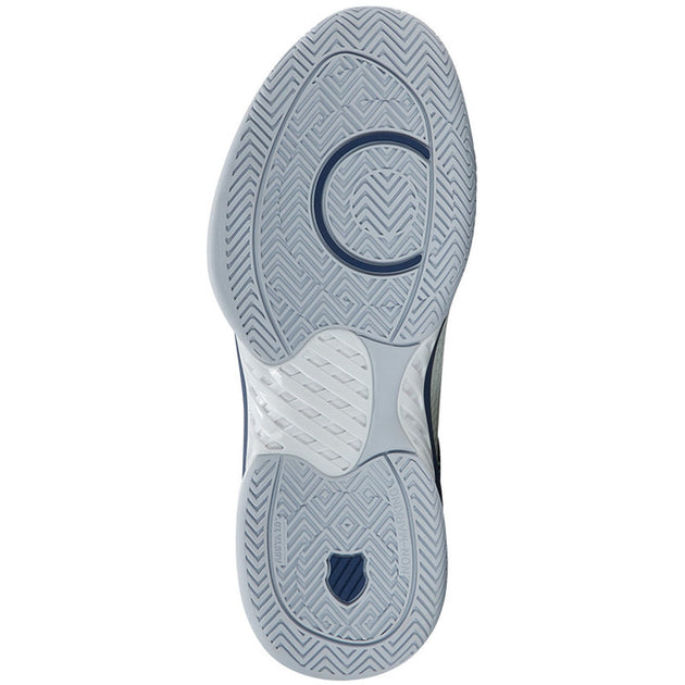 06563-410 K-Swiss Men's Express Light Pickleball Shoes (Bit of Blue/Oceana/Patina Green)